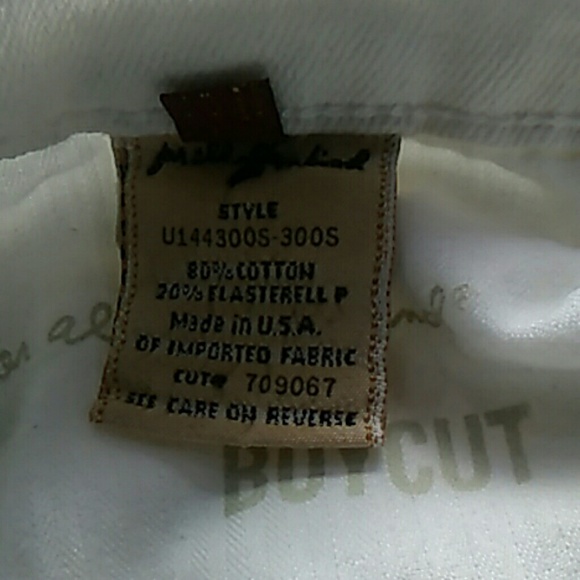 Pre-owned 7 for All Mankind White Capri Jeans - Picture 7 of 8